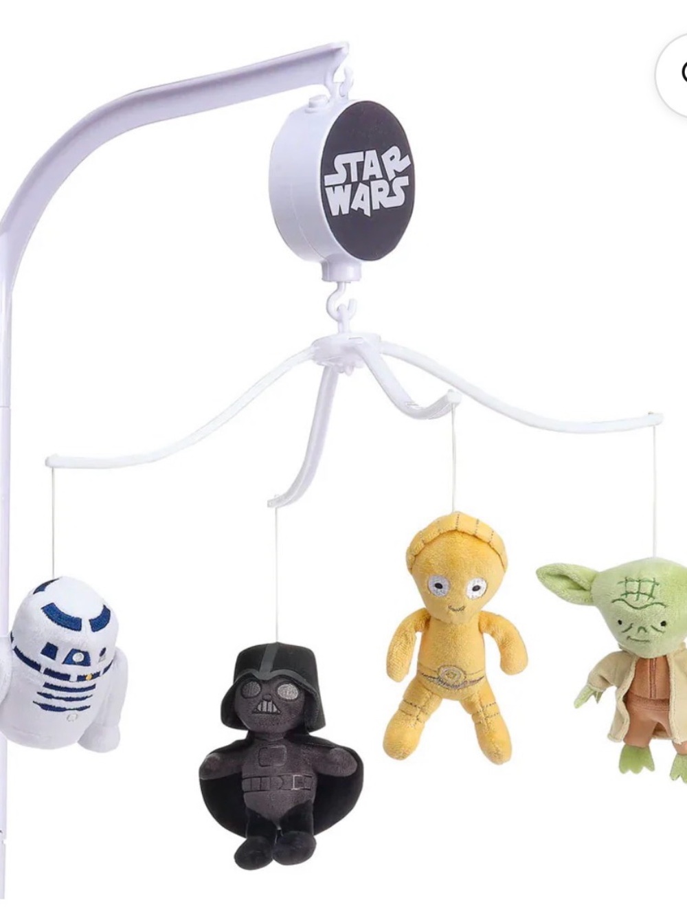 Lambs & Ivy Star Wars Classic Musical Baby Crib Mobile Soother Toy